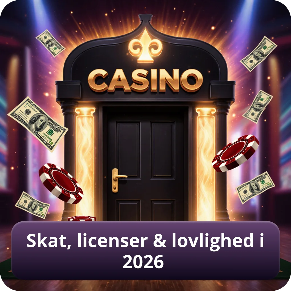 Vigtig information om skattepligt, internationale licenser og lovligheden af at spille på casinoer uden ROFUS i 2026 Skatteforhold, licenser og lovlighed ved casino uden ROFUS i 2026