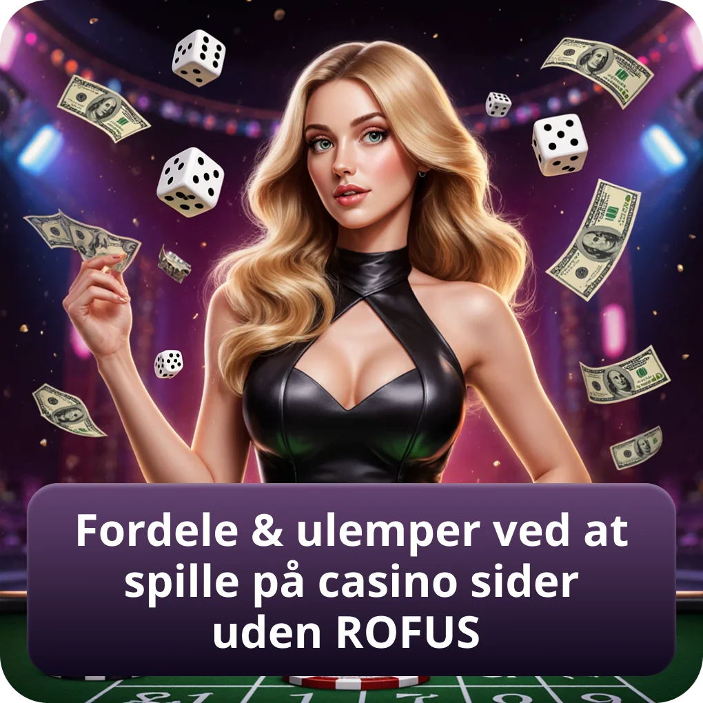 Komplet gennemgang af fordele og ulemper ved at vælge casinoer uden ROFUS for danske spillere Fordele og ulemper ved at spille på casinosider uden ROFUS