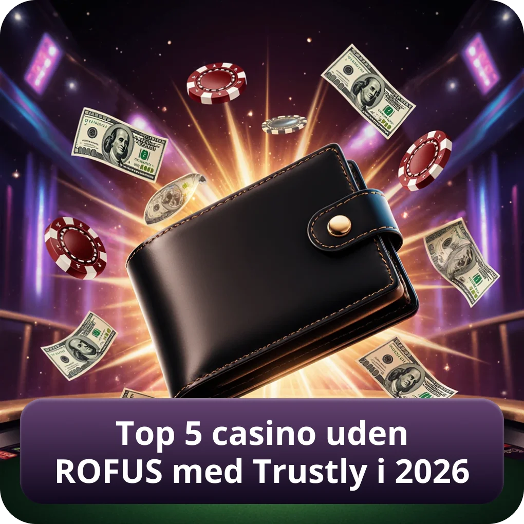 De 5 bedste casinoer uden ROFUS der accepterer Trustly som betalingsmetode i 2026 De 5 bedste casinoer uden ROFUS med Trustly i 2026